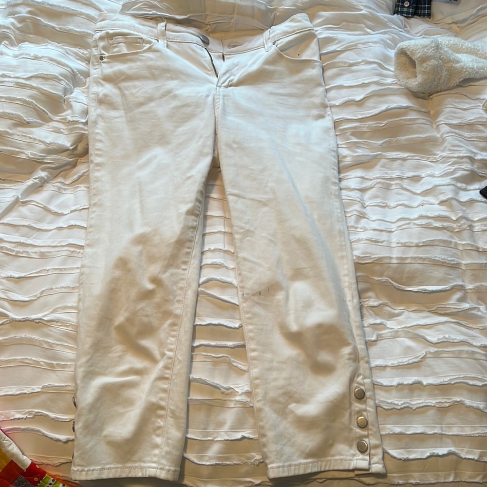 White jeans
